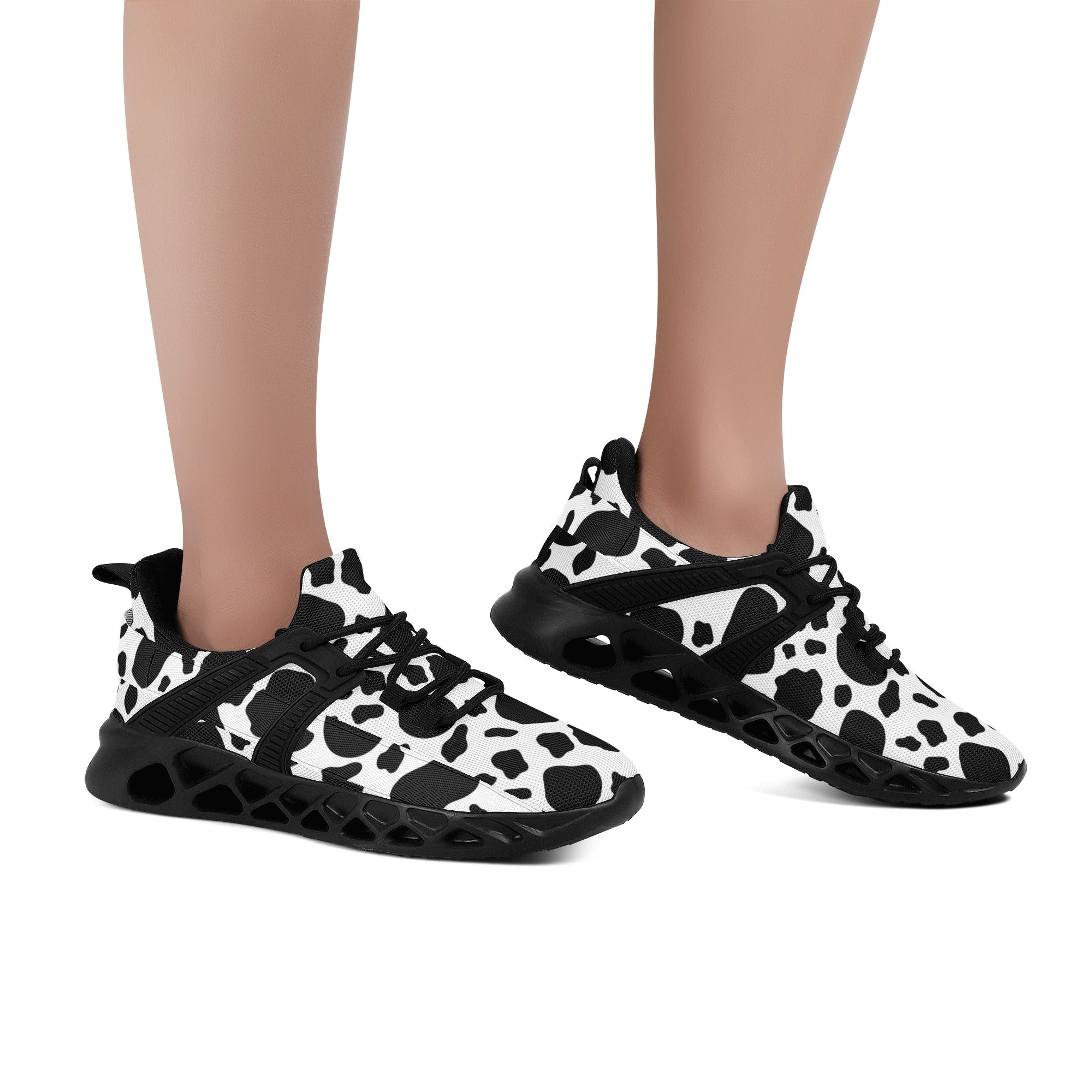 Womens Cow Print Shoes