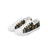 Mushroom Forest Kids Low Top Canvas Shoes